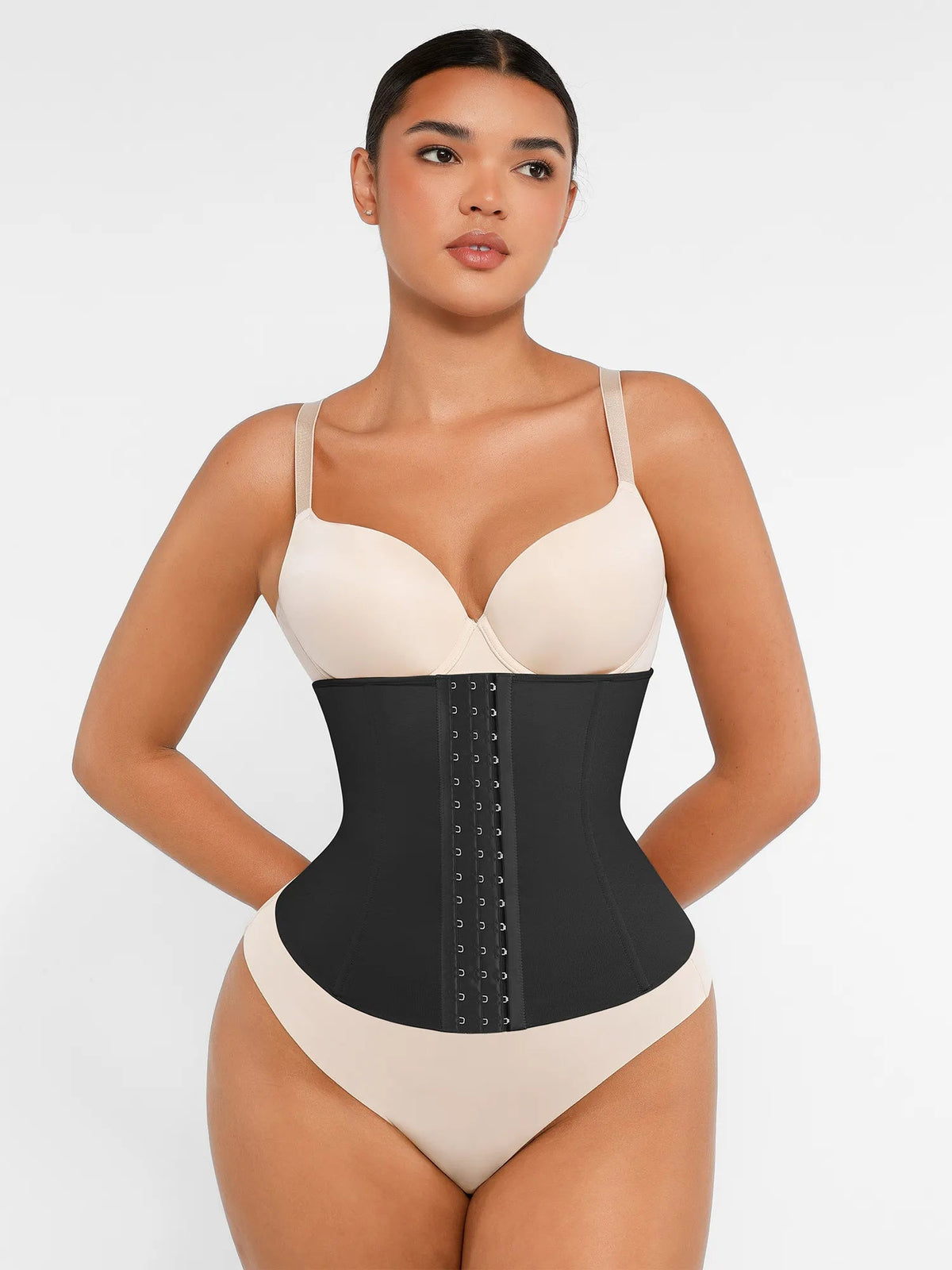 Tummy Control Wide Waistband Shaping Shorts