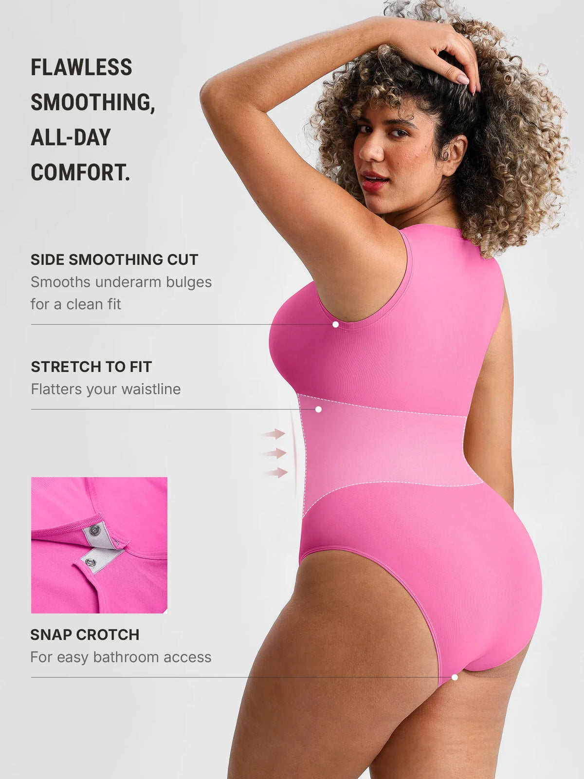 Scoop Neck Buttery Seamless Everyday Bodysuit