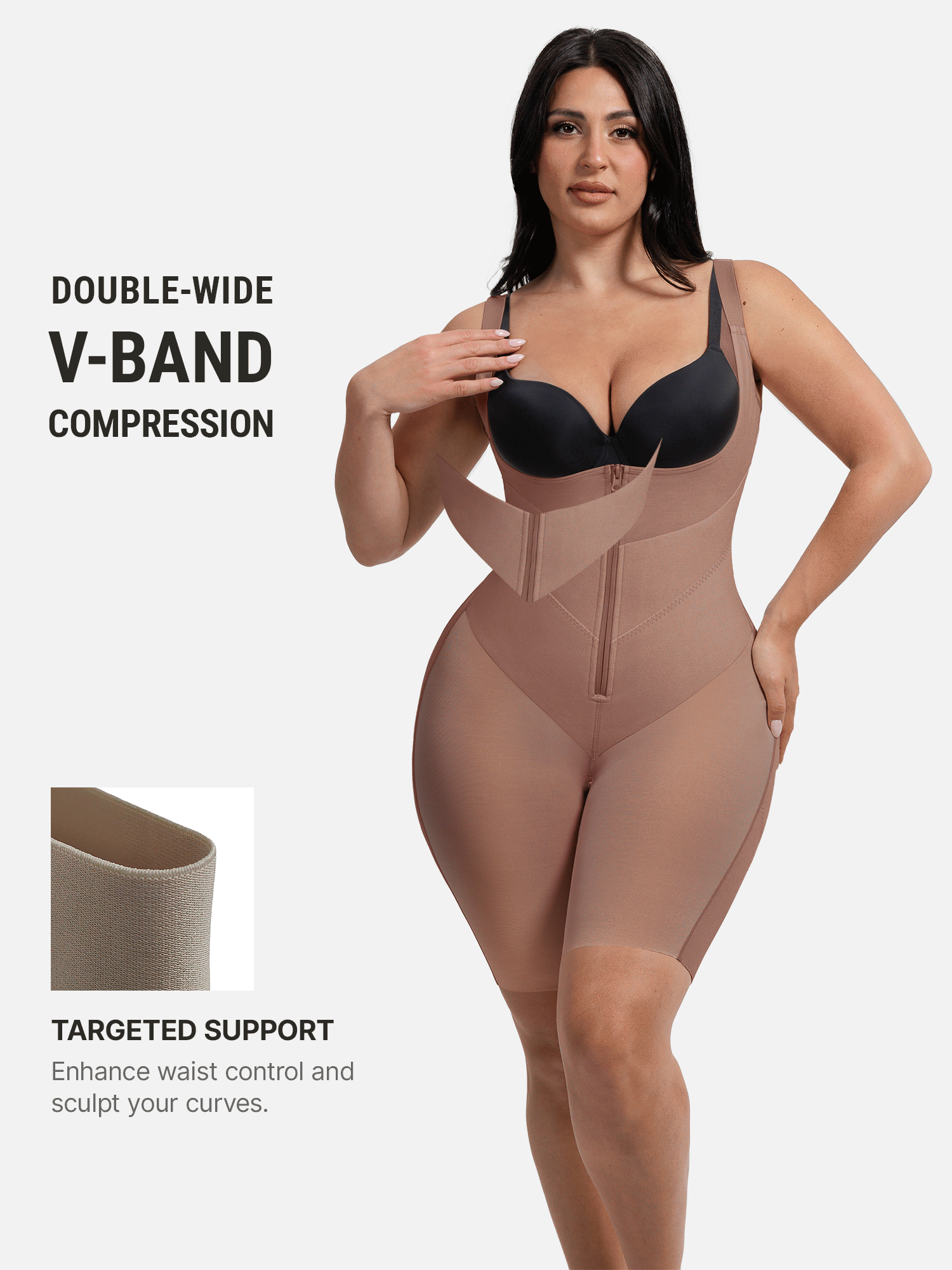 V-Shaped Faja High Compression Tummy Control Shapewear Bundle