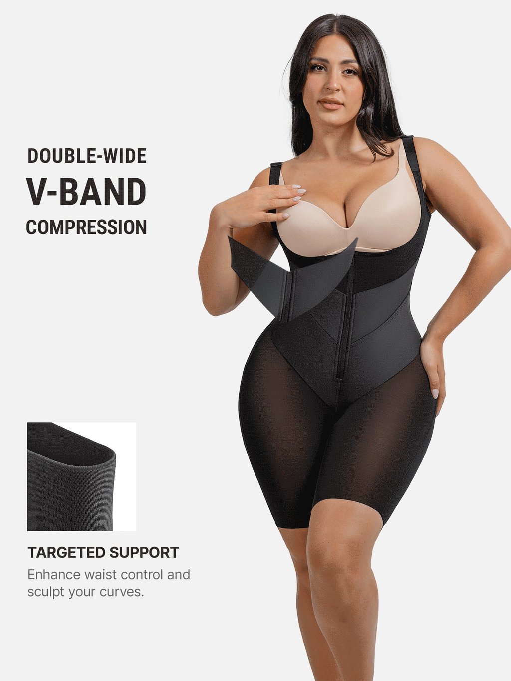 V-Shaped Faja High Compression Tummy Control Shapewear Bundle