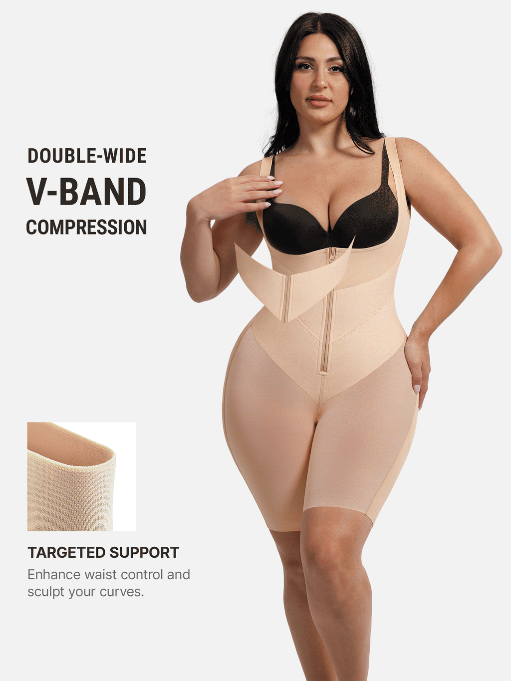 V-Shaped Faja High Compression Tummy Control Shapewear Bundle