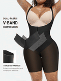 V-Shaped Faja Tummy Control Butt Lift Bodysuit