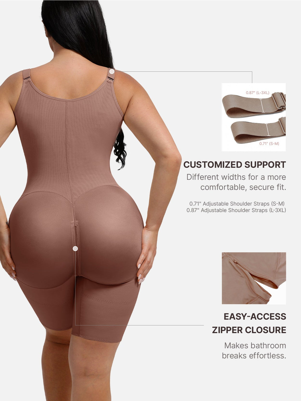 V-Shaped Faja High Compression Tummy Control Shapewear