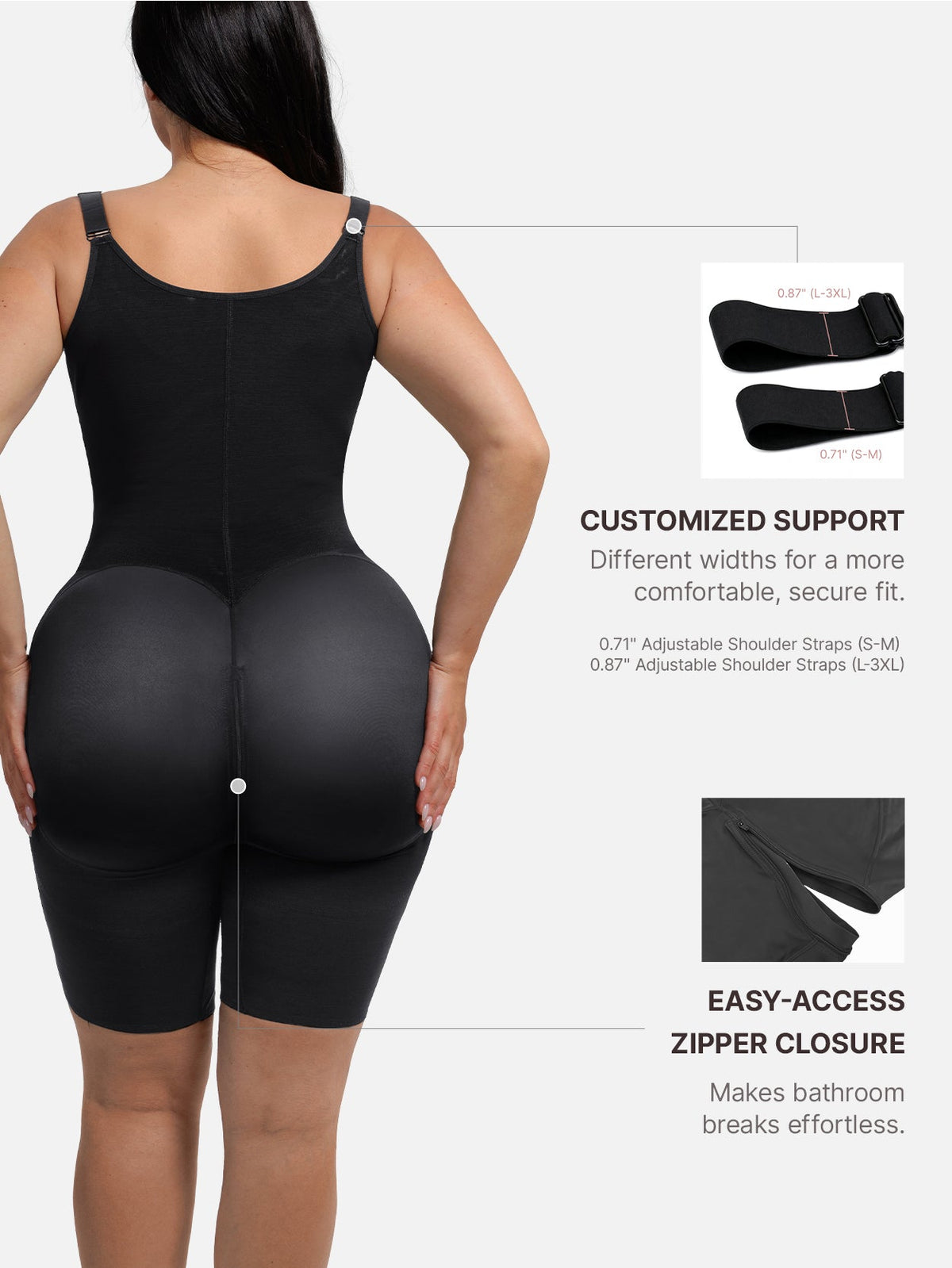V-Shaped Faja High Compression Tummy Control Shapewear