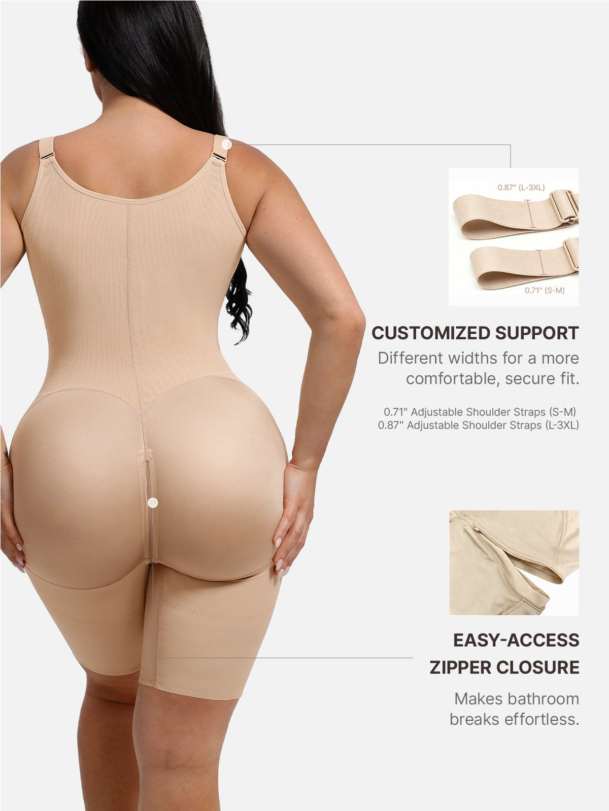 V-Shaped Faja High Compression Tummy Control Shapewear Bundle