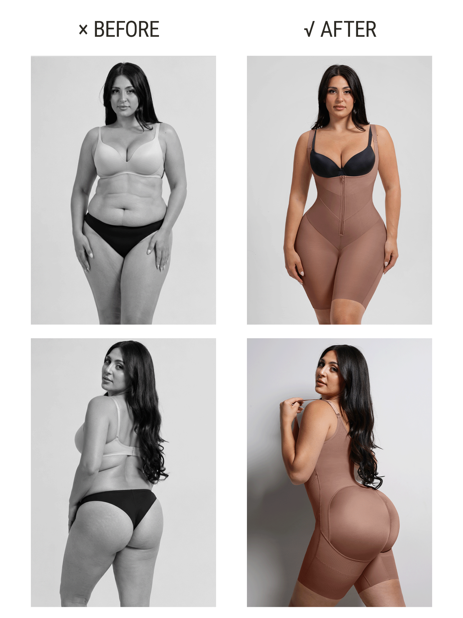 V-Shaped Faja High Compression Tummy Control Shapewear