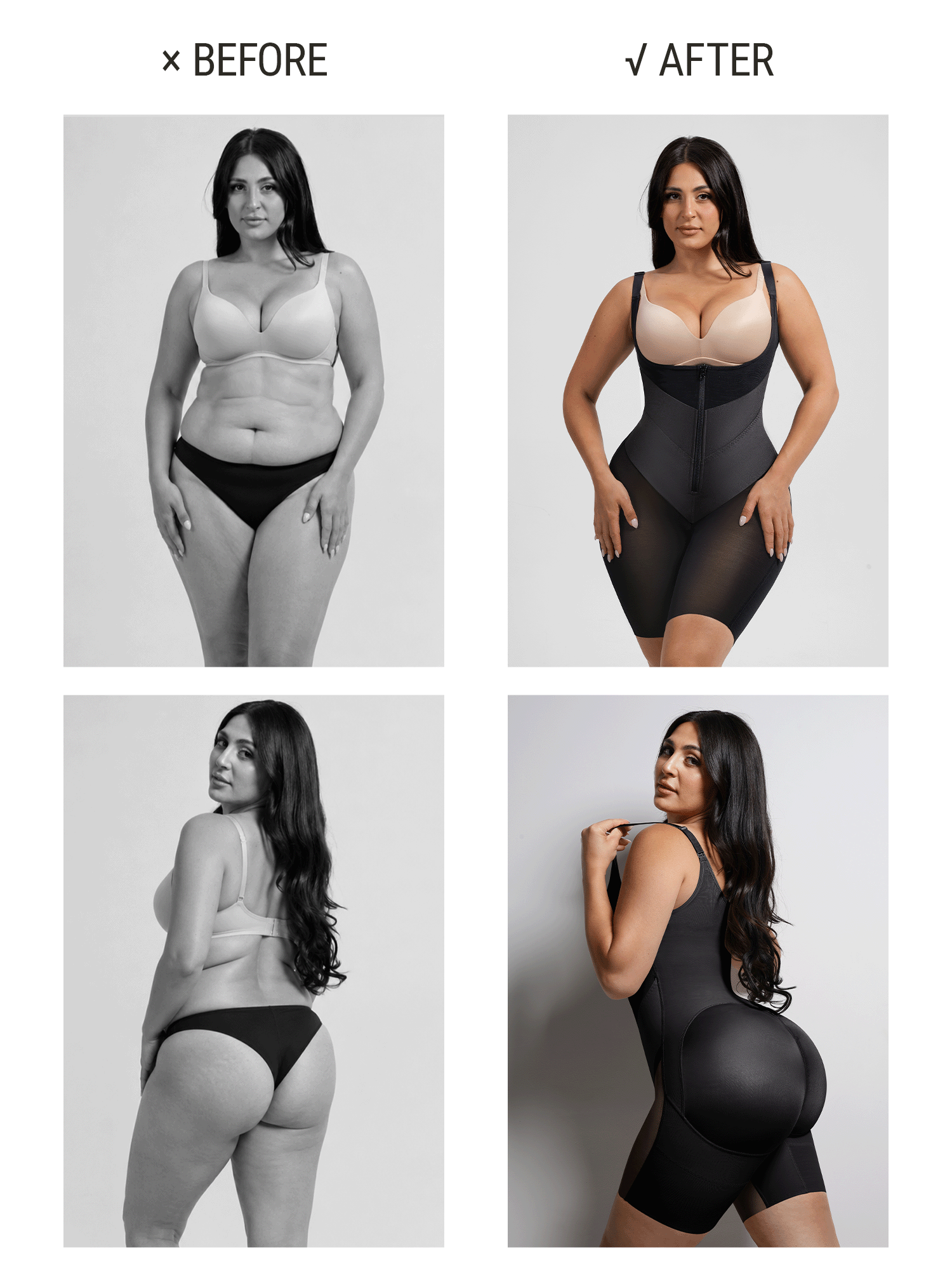 V-Shaped Faja High Compression Tummy Control Shapewear