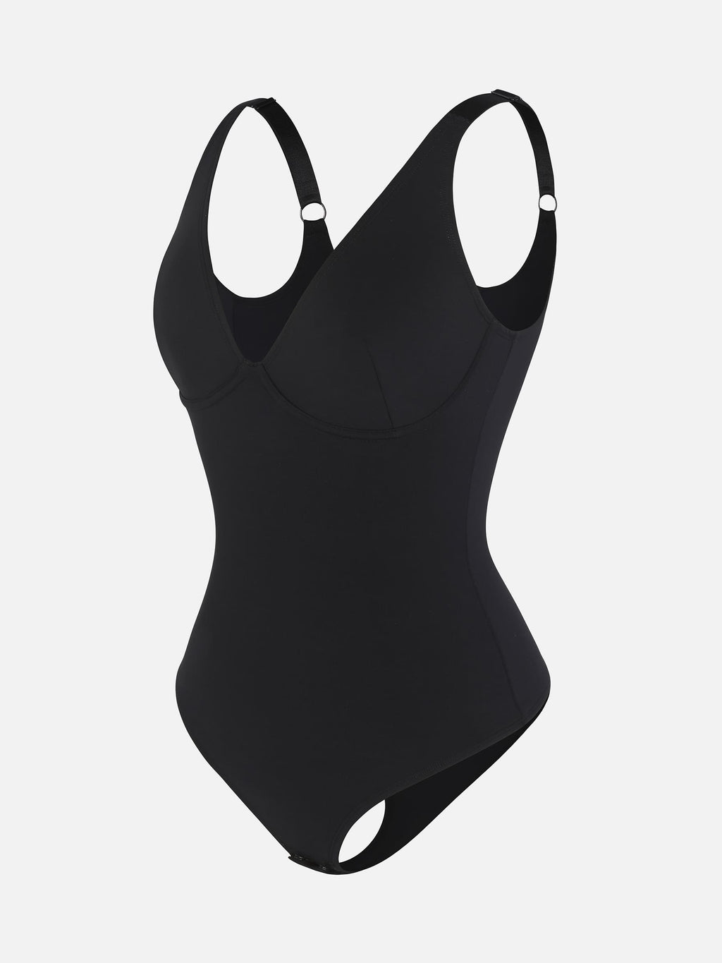 V-Neck Tummy Control Sculpt Bodysuit