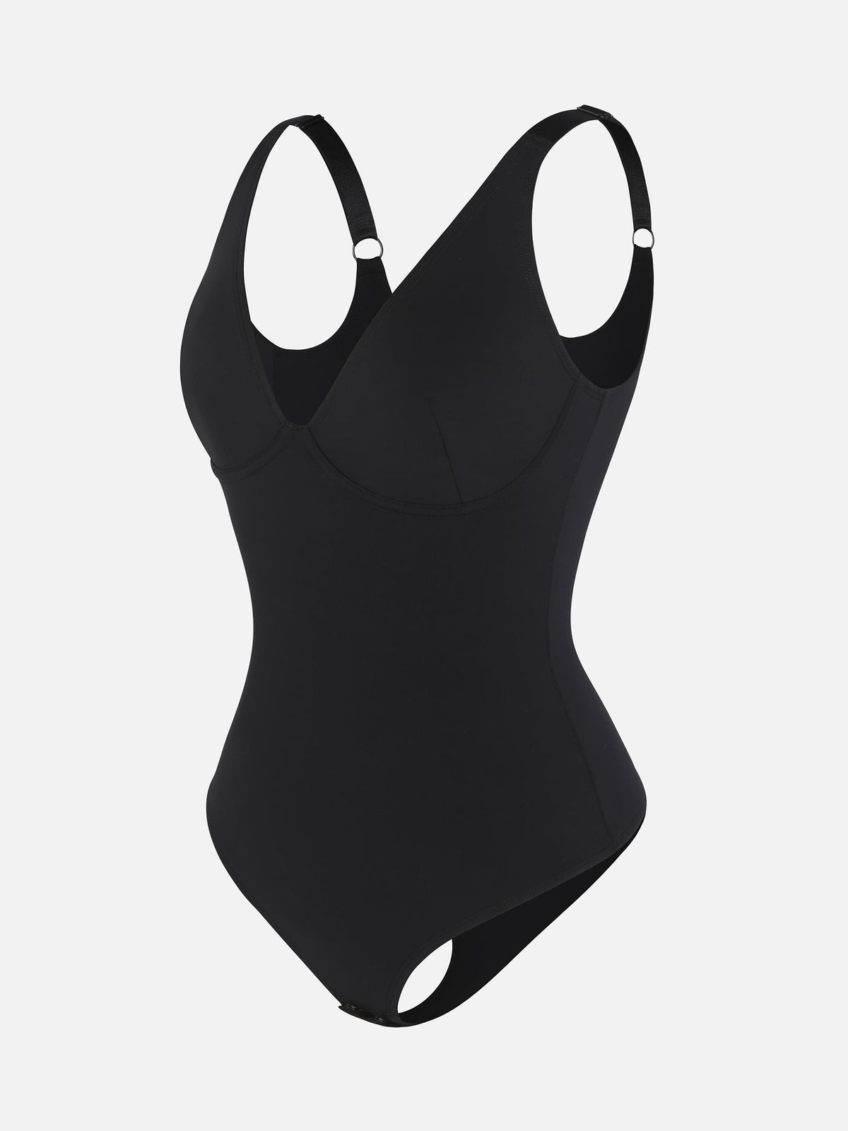V-Neck Tummy Control Sculpt Bodysuit
