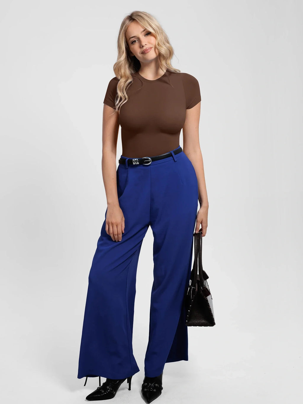 Seamless Ultra-Soft Crew Neck Bodysuit
