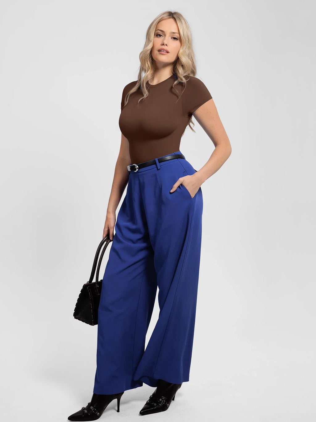 Seamless Ultra-Soft Crew Neck Bodysuit