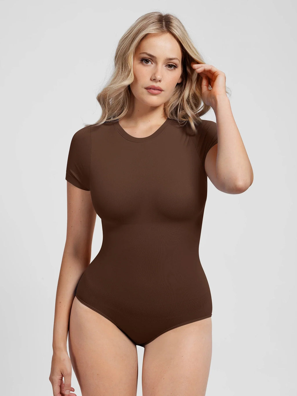 Seamless Ultra-Soft Crew Neck Bodysuit