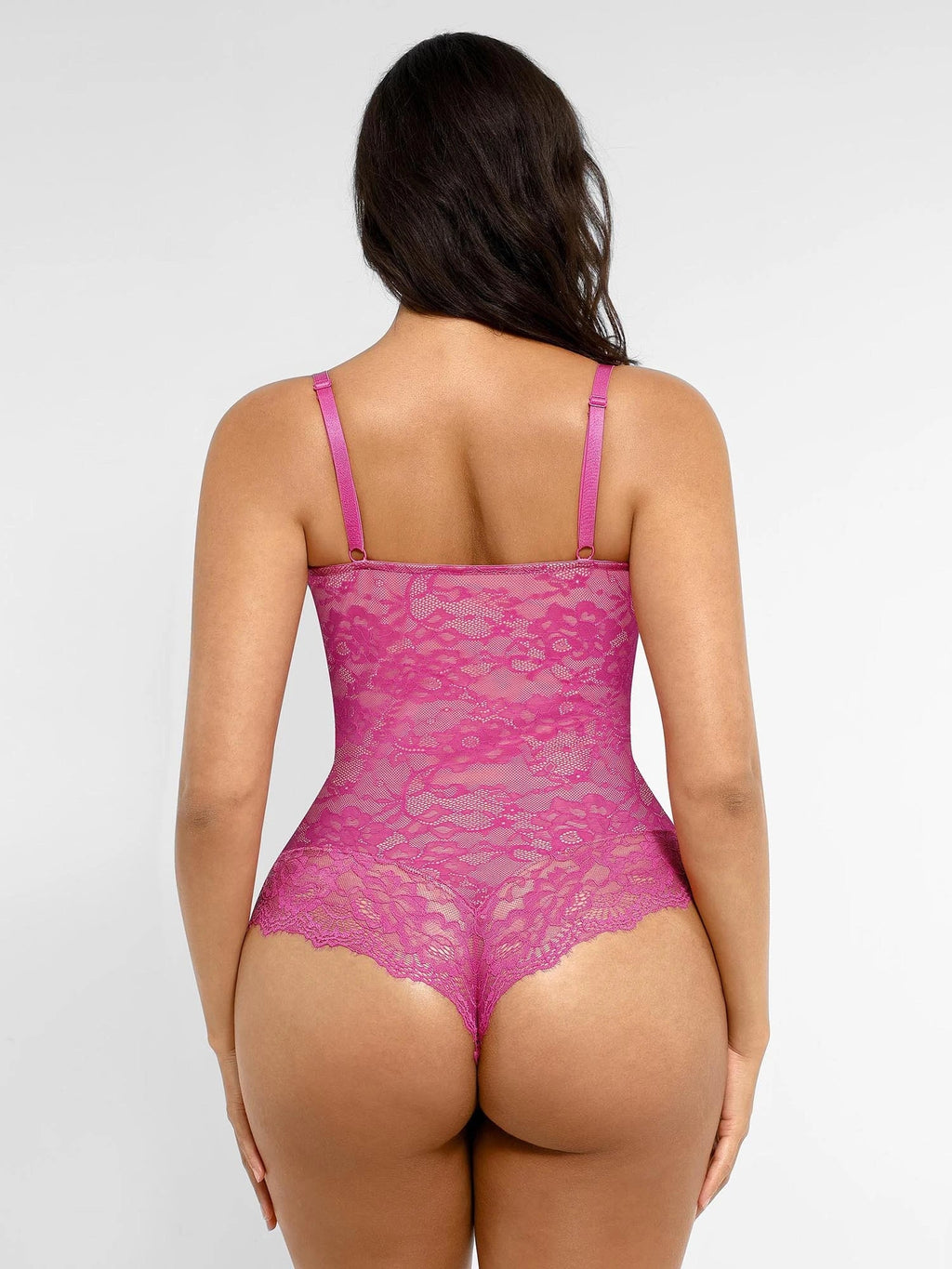 Lace V-Neck Breathable Bodysuit