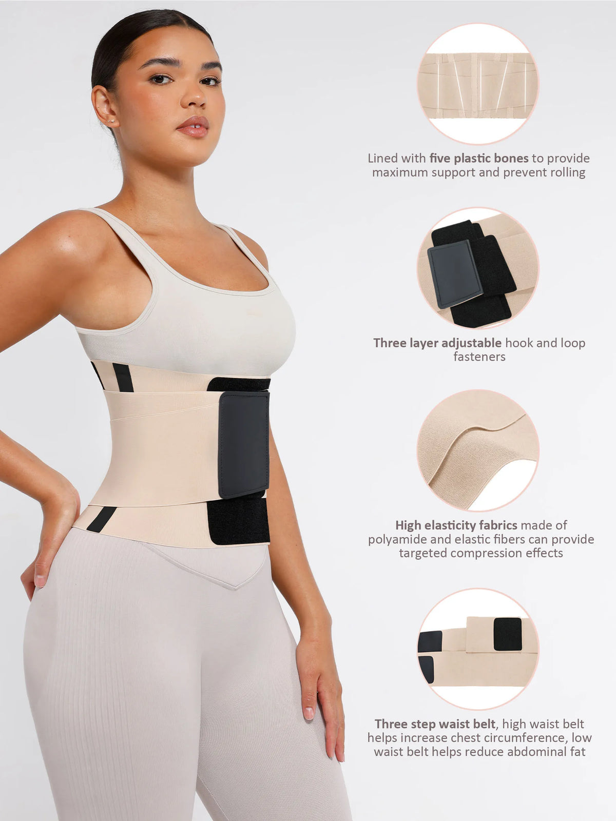 Tummy Control Adjustable Waist Trainer