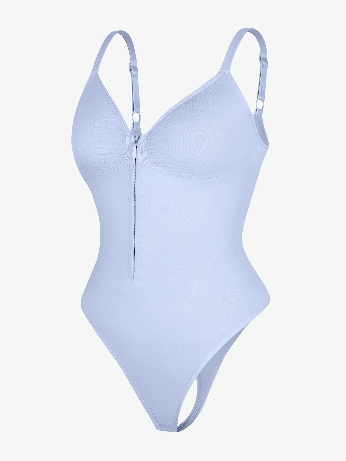 Seamless Tummy Control Zipper Bodysuit