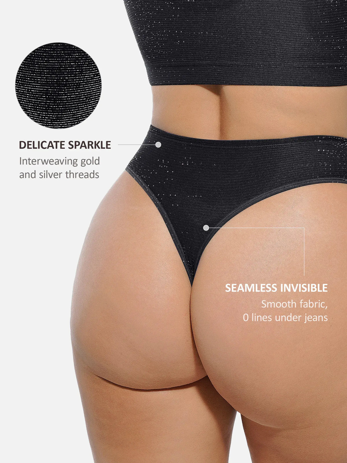 Invisible Shimmer Wireless Comfort Bra & Panty