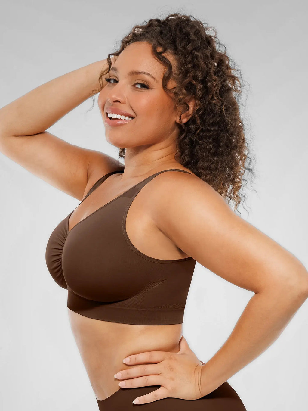 Seamless No Underwire Full Coverage Bra