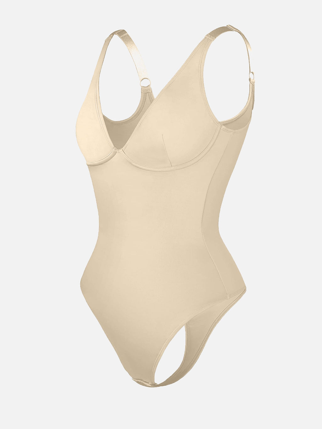 V-Neck Tummy Control Sculpt Bodysuit