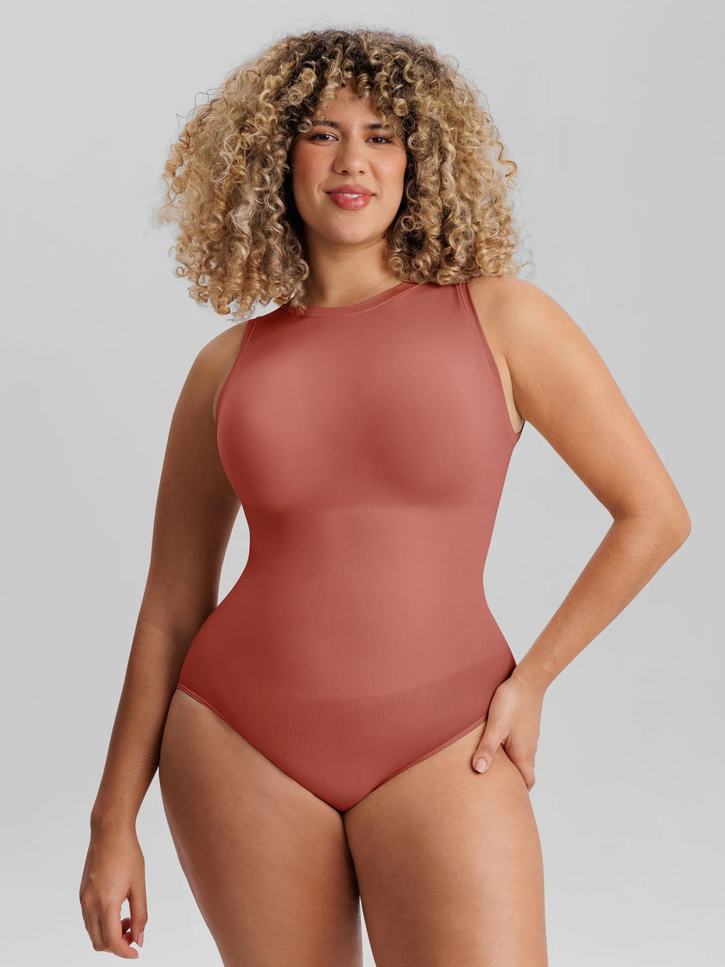 Scoop Neck Buttery Seamless Everyday Bodysuit
