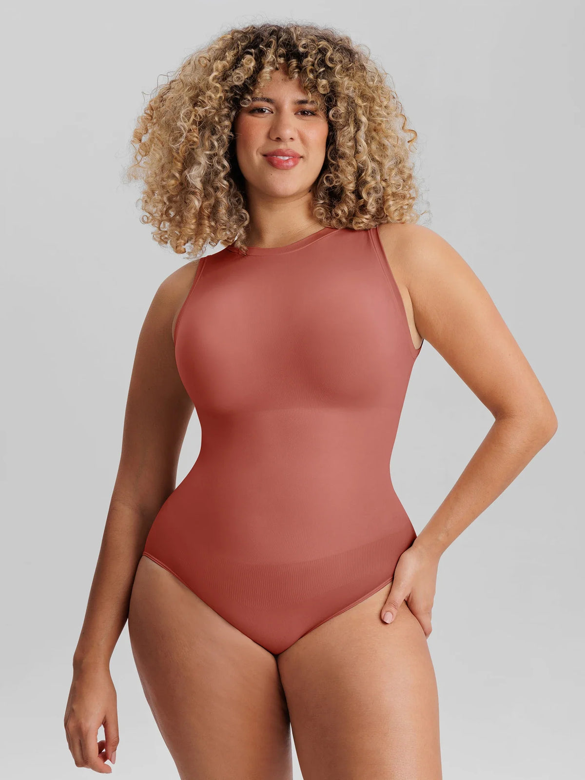 Scoop Neck Buttery Seamless Everyday Bodysuit