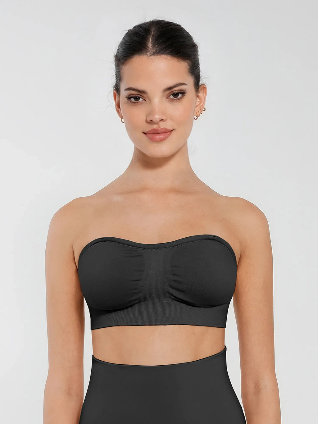 Seamless Anti-Slip Bandeau Bra