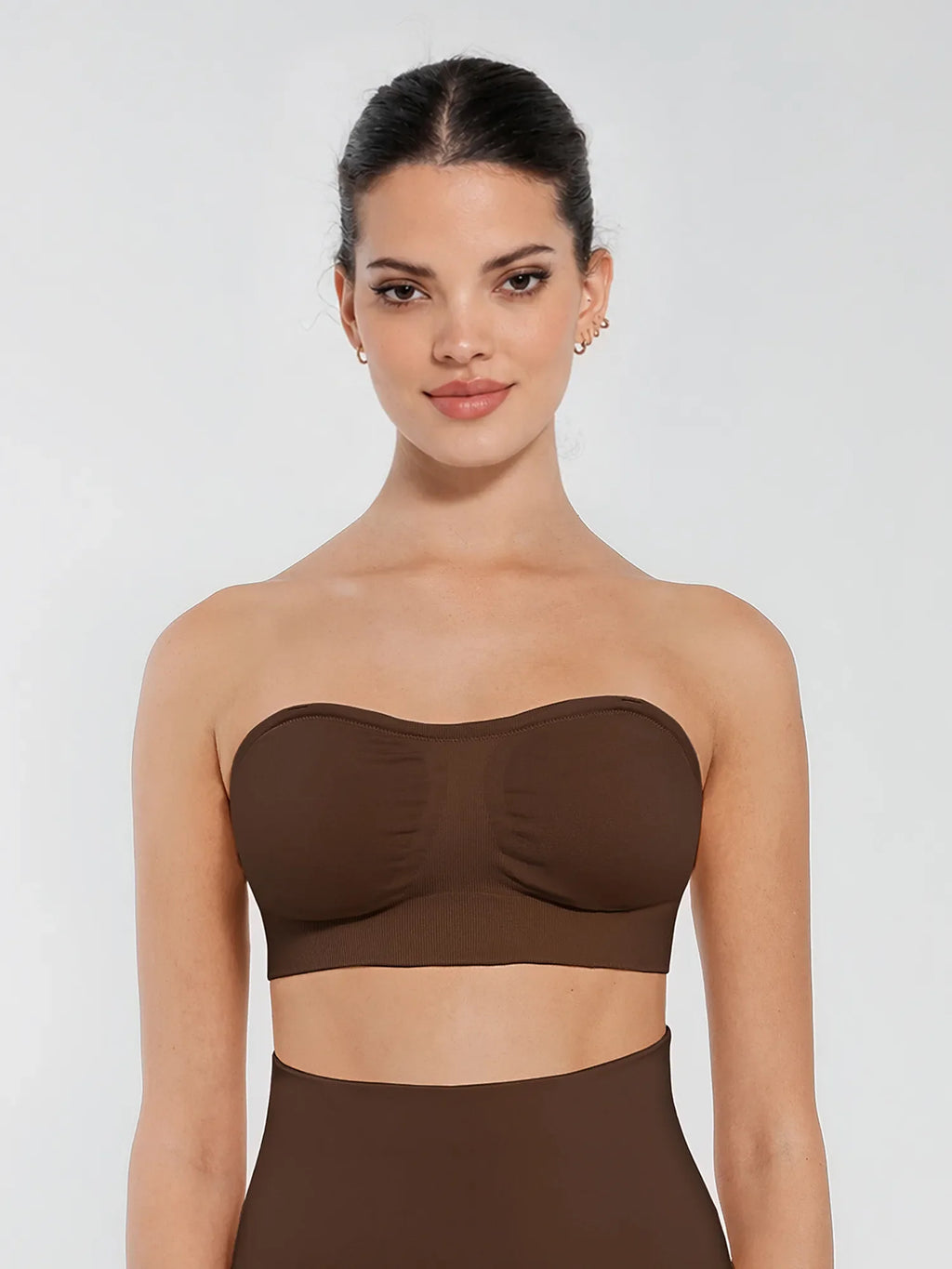 Seamless Anti-Slip Bandeau Bra