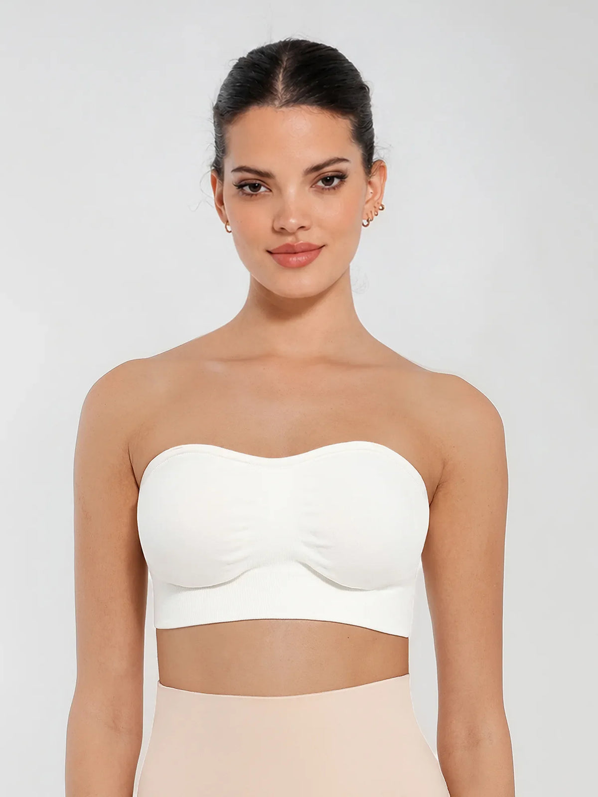 Seamless Anti-Slip Bandeau Bra