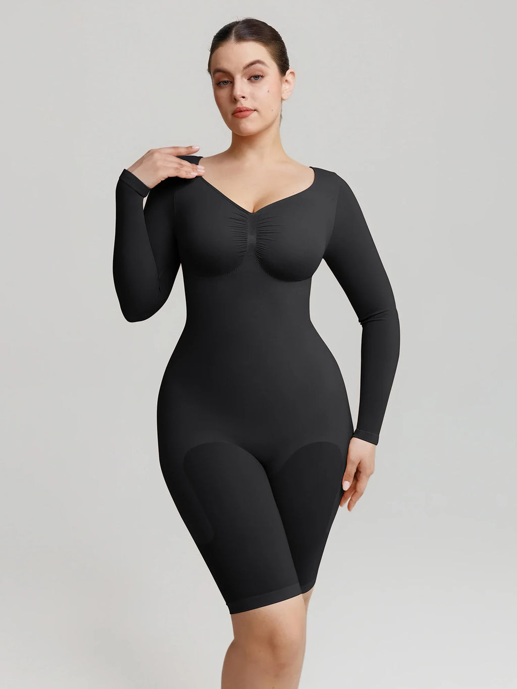 Seamless Long Sleeve Everyday Bodysuit
