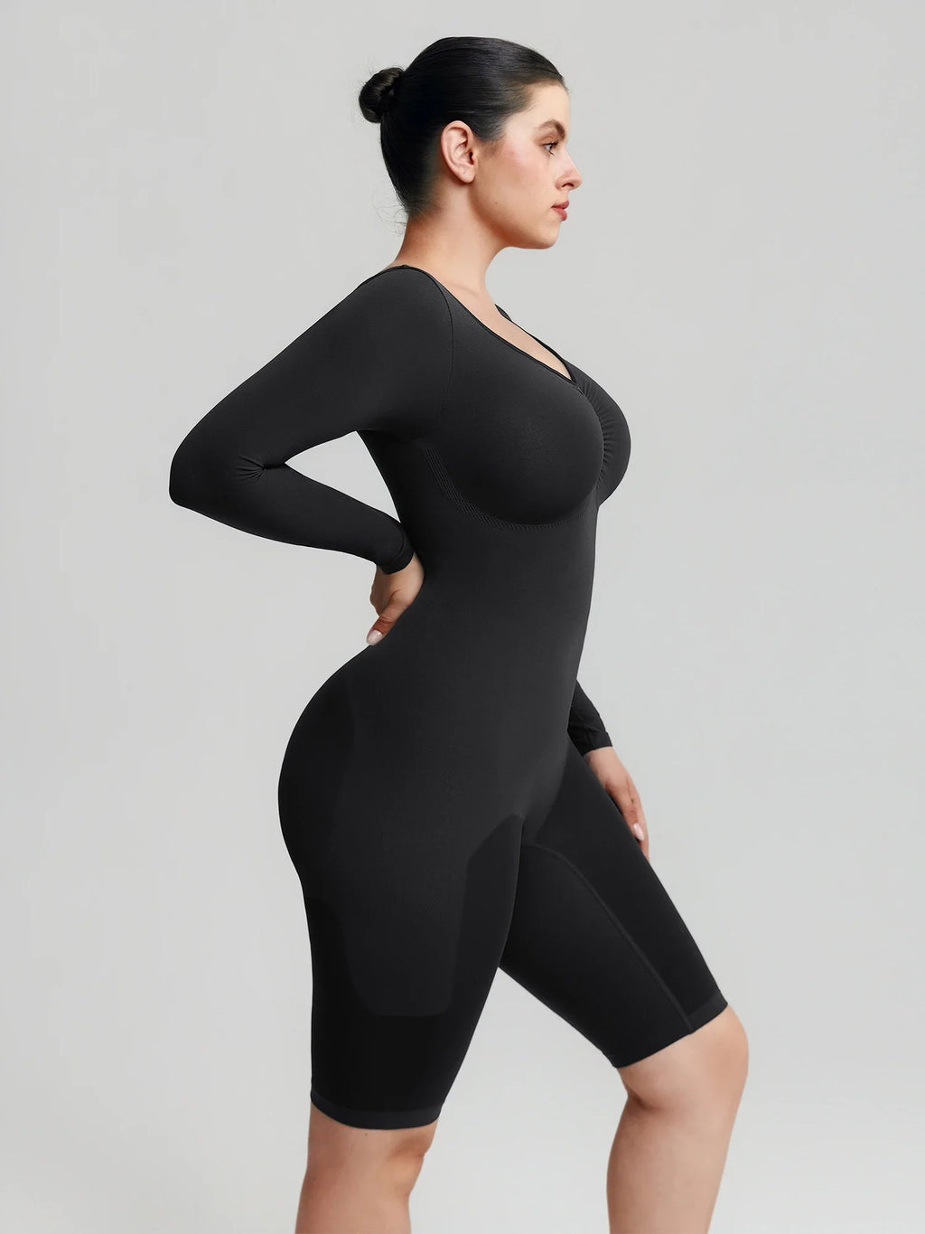 Seamless Long Sleeve Everyday Bodysuit