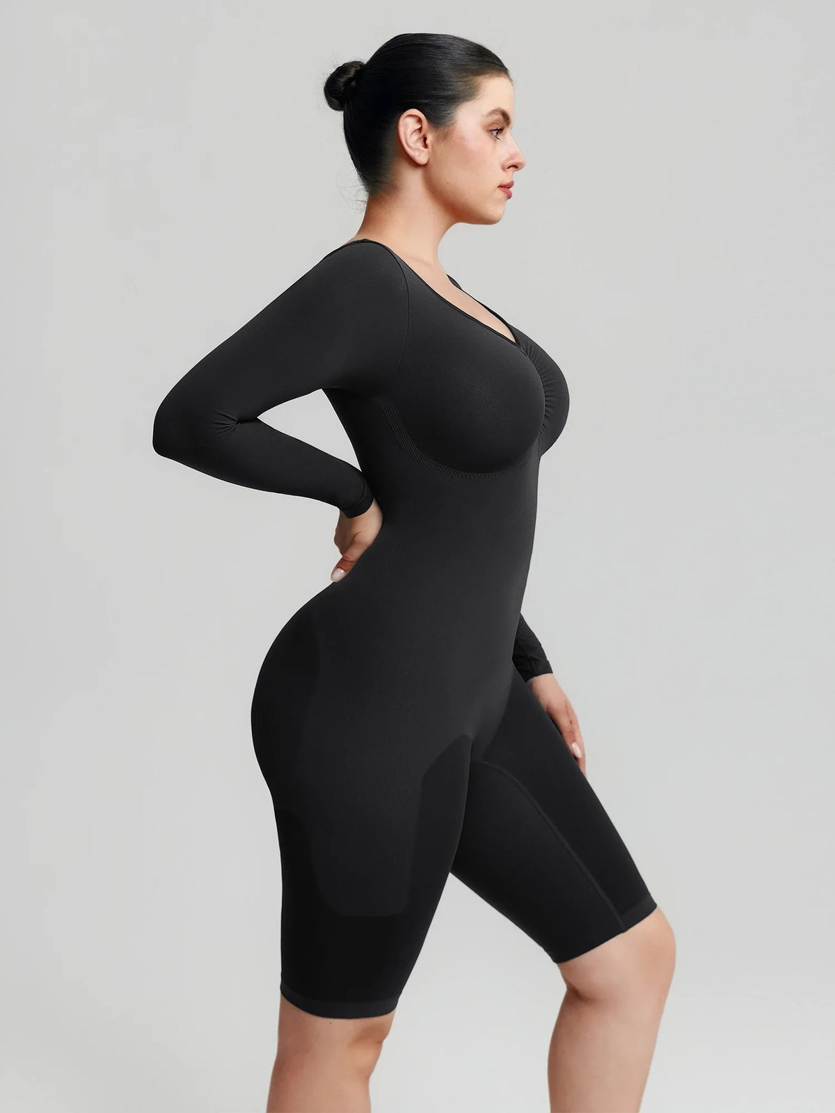 Seamless Long Sleeve Everyday Bodysuit