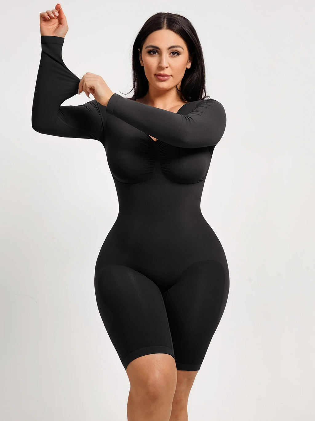 Seamless Long Sleeve Everyday Bodysuit