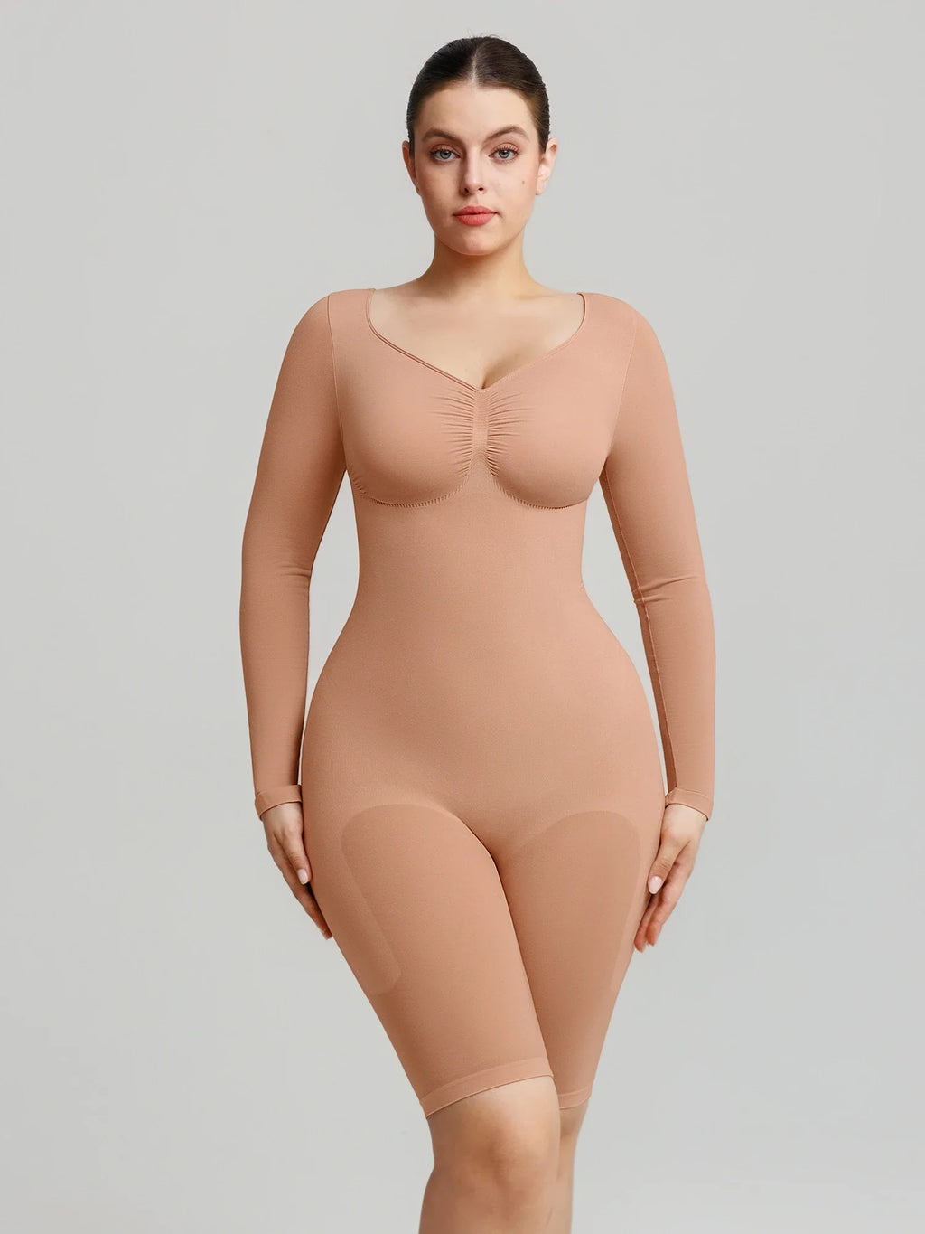 Seamless Long Sleeve Everyday Bodysuit