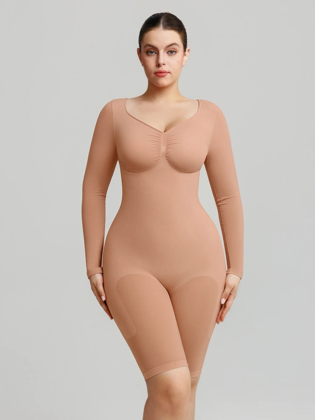 Seamless Long Sleeve Everyday Bodysuit