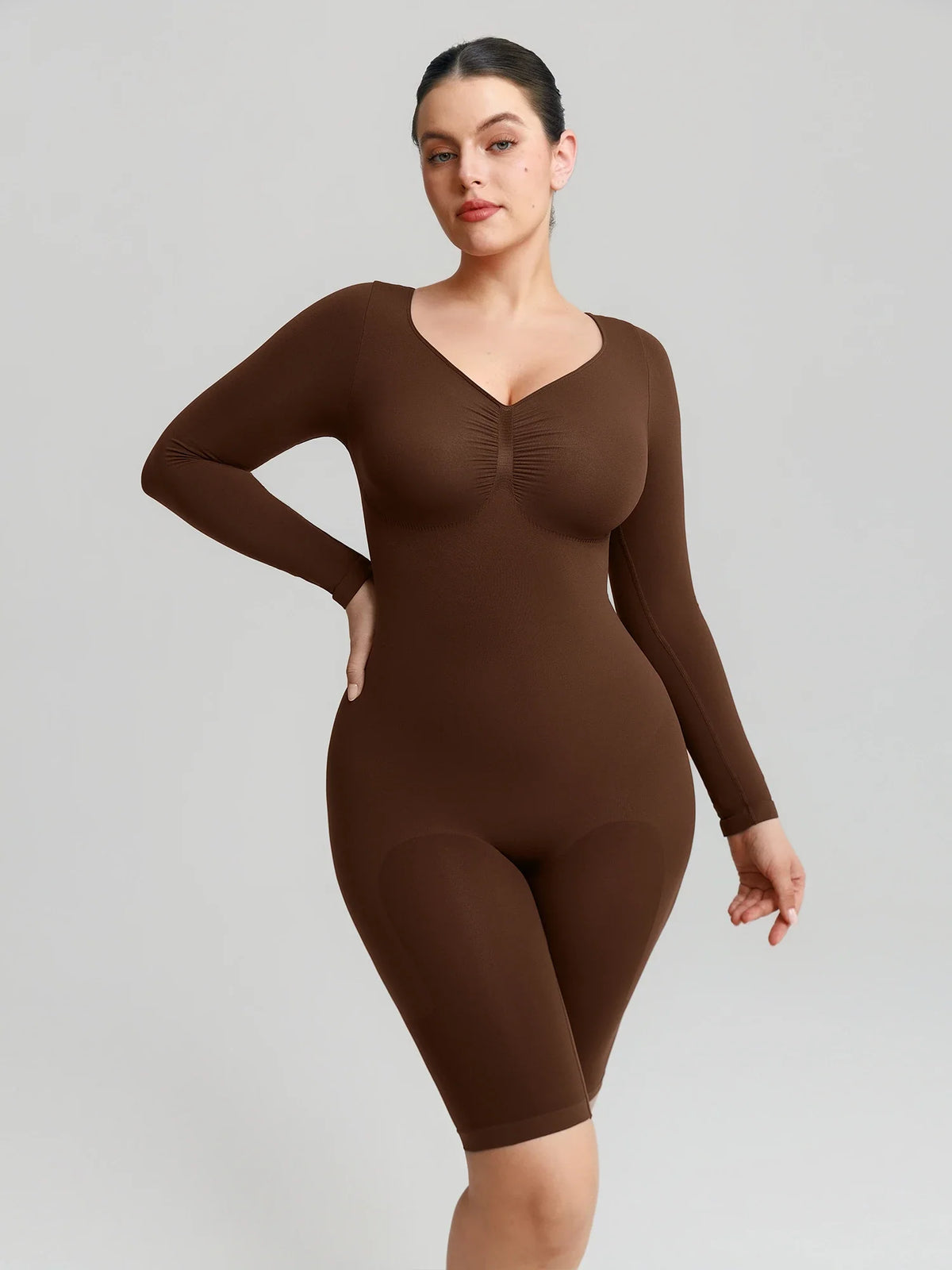 Seamless Long Sleeve Everyday Bodysuit