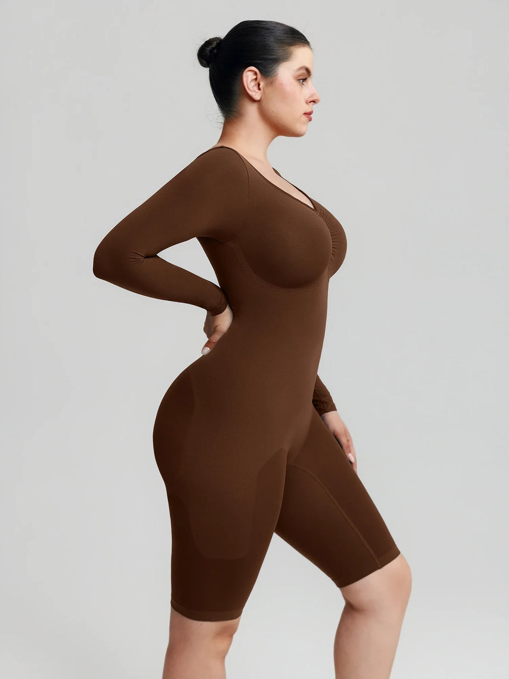 Seamless Long Sleeve Everyday Bodysuit