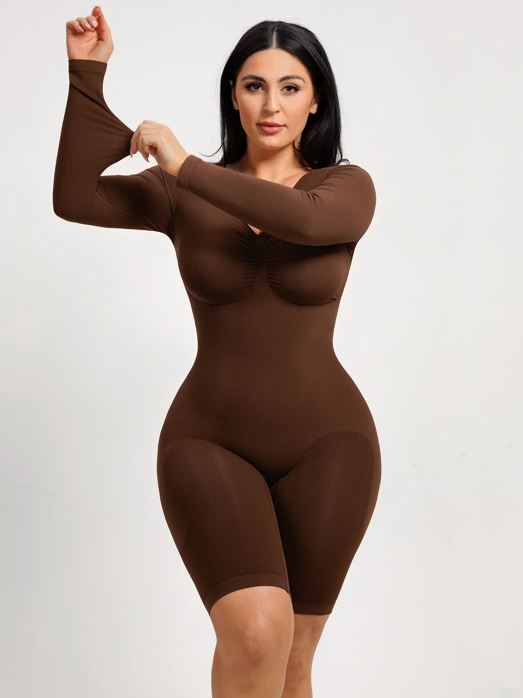 Seamless Long Sleeve Everyday Bodysuit