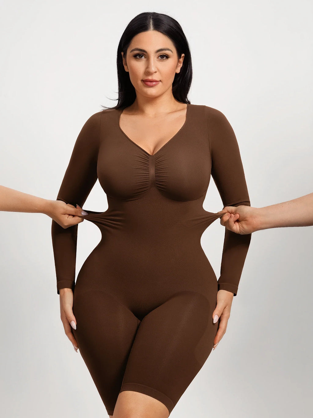 Seamless Long Sleeve Everyday Bodysuit