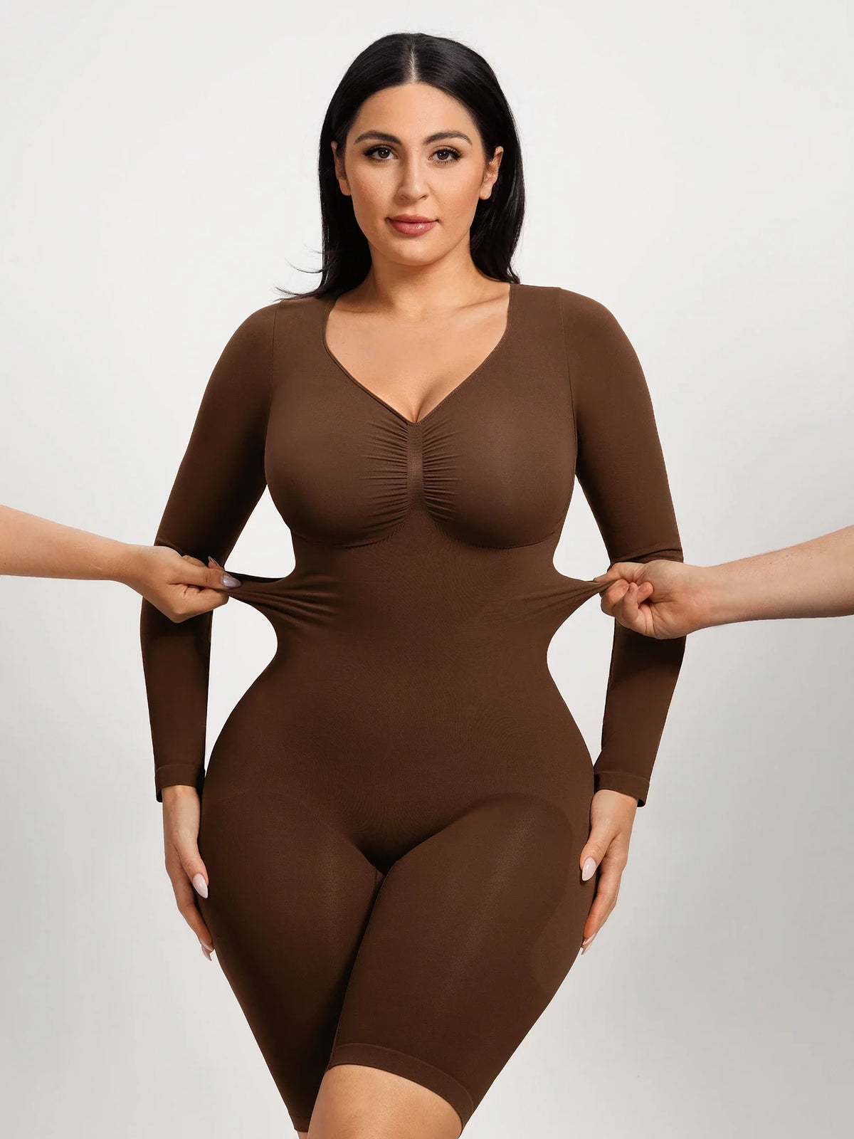 Seamless Long Sleeve Everyday Bodysuit
