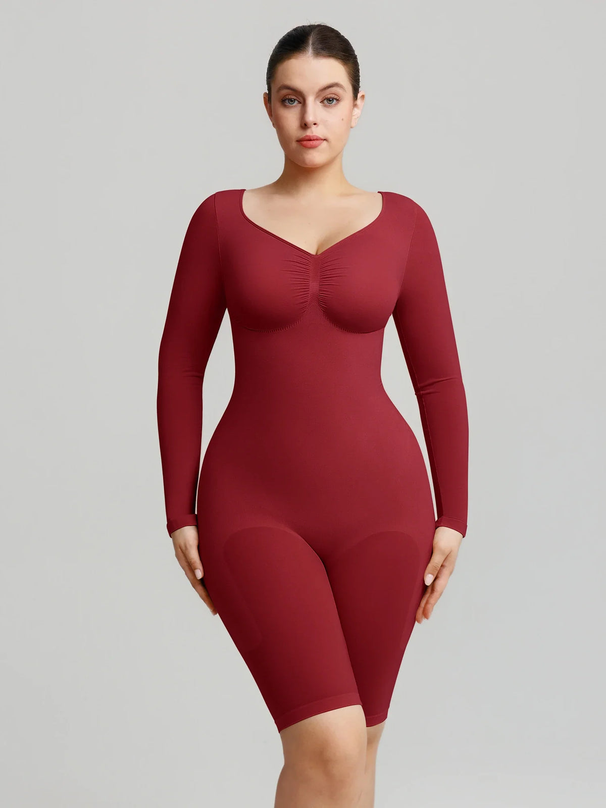 Seamless Long Sleeve Everyday Bodysuit