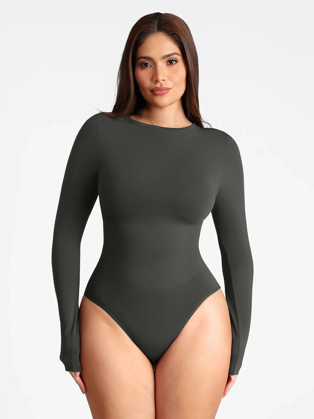 Seamless Ultra-Soft Crew Neck Bodysuit