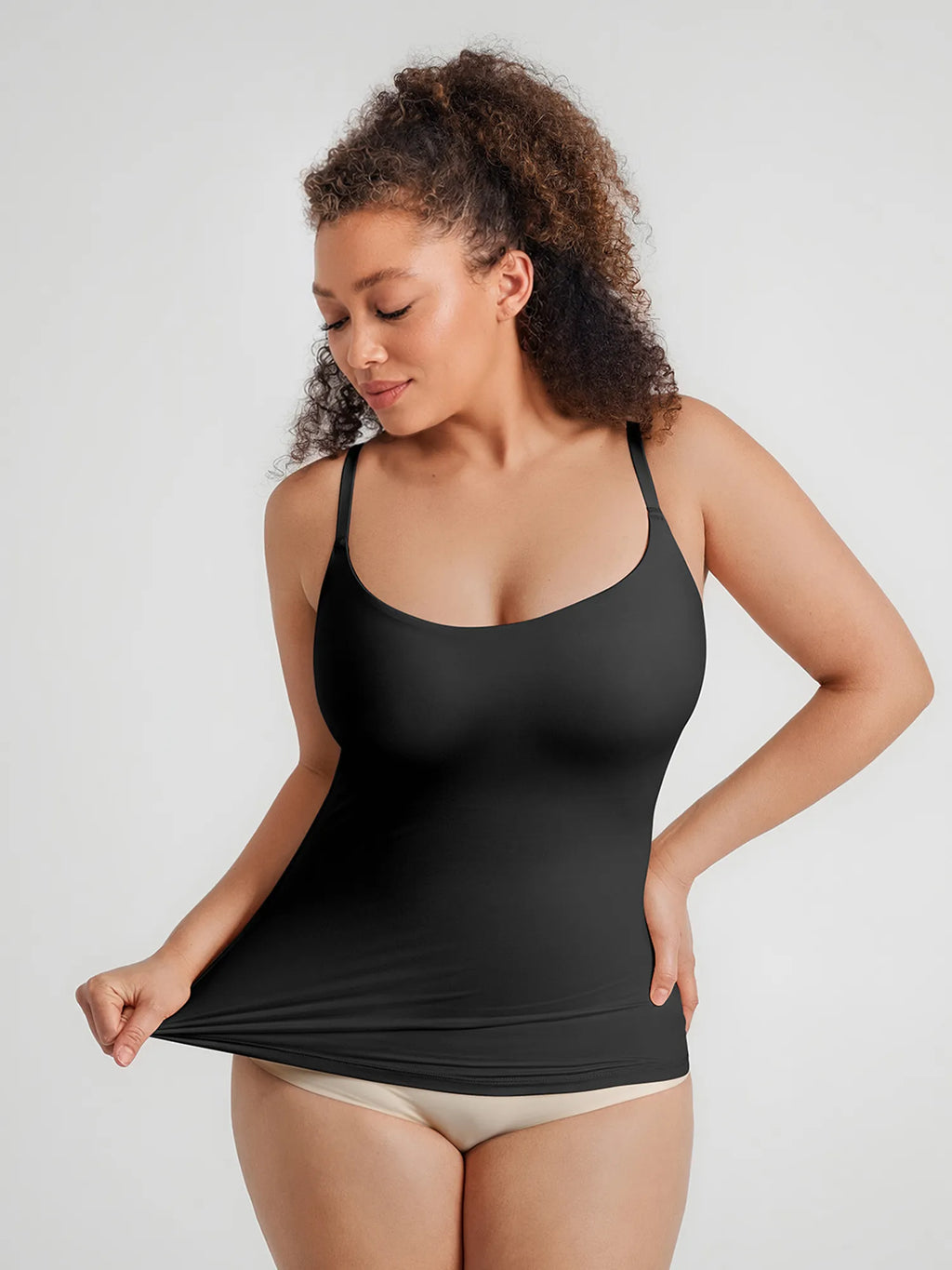 Smoothing Scoop-Neck Top
