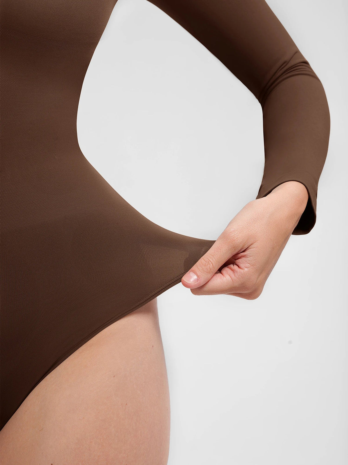 Ultra-Soft Seamless High Neck Bodysuit