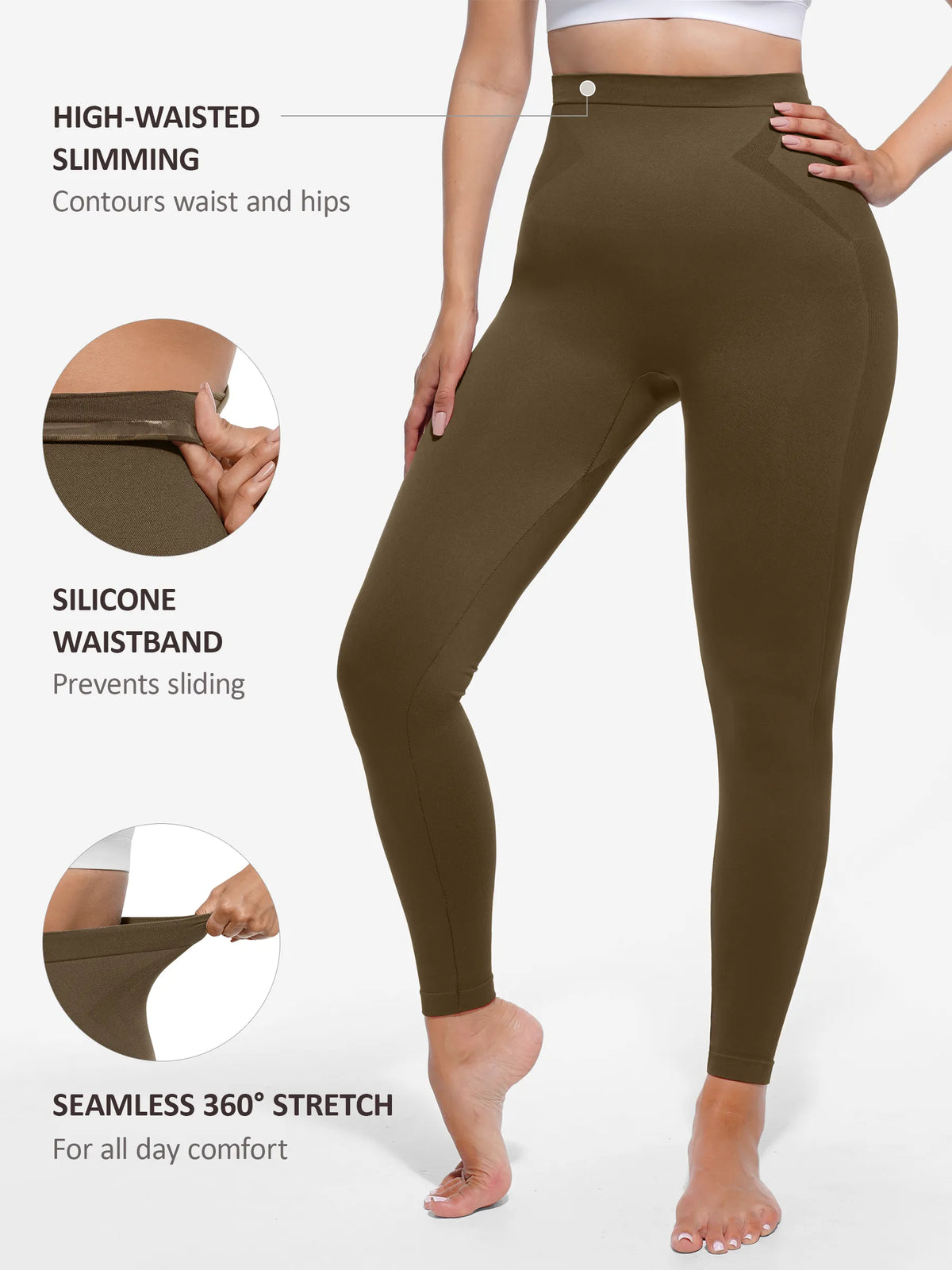 High-Waist Shaping Leggings