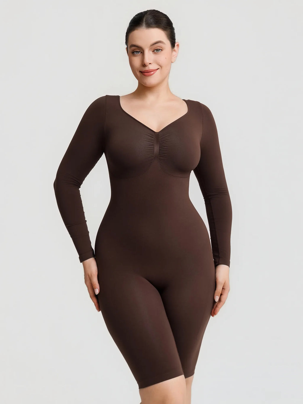 Seamless Long Sleeve Everyday Bodysuit