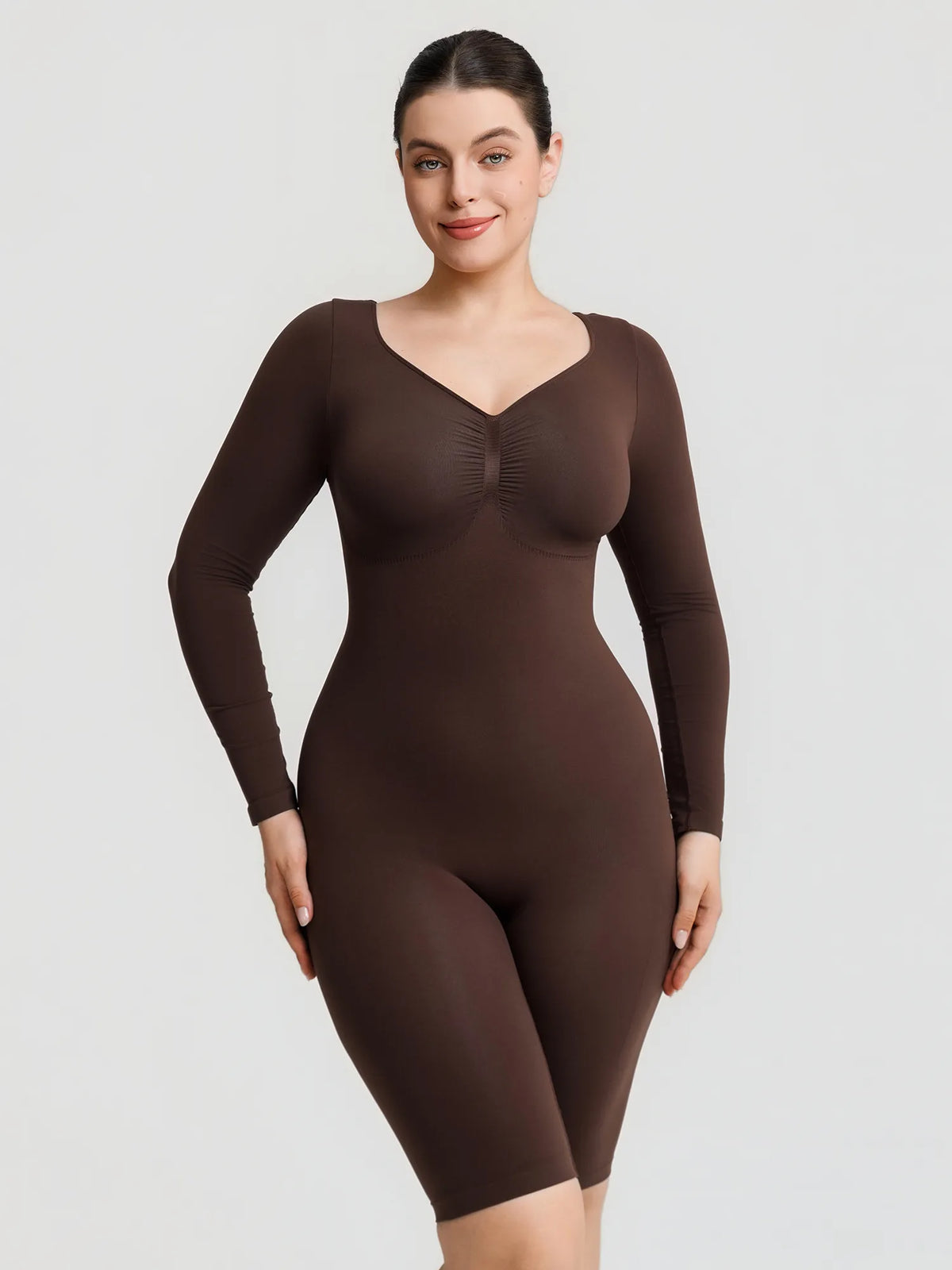Seamless Long Sleeve Everyday Bodysuit