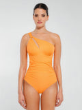 Tummy Control One Shoulder Swimsuit